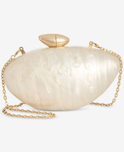 I.N.C. International Concepts Acrylic Shell Clutch, Exclusively at Macy's - Tan/Beige