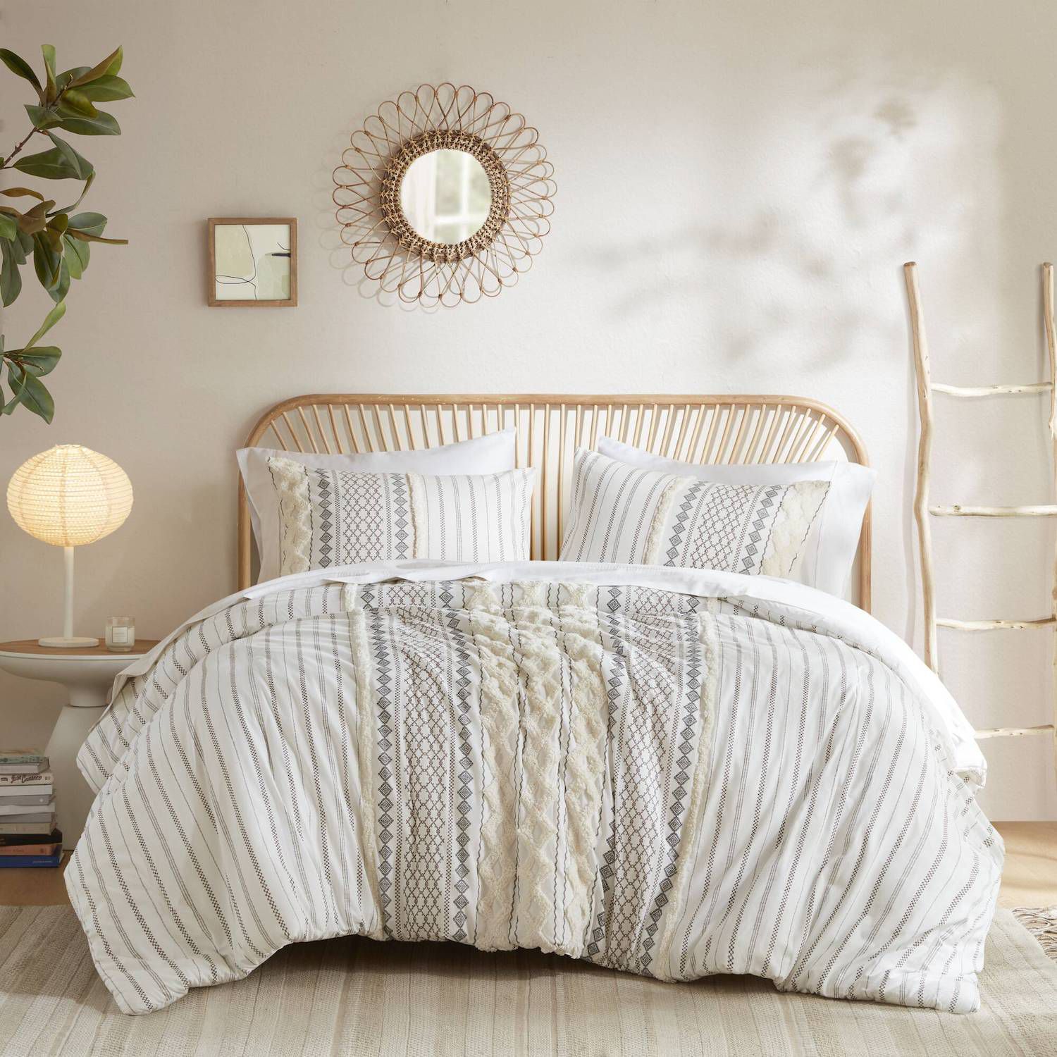 INK+IVY Imani 3-piece Cotton Duvet Cover Set with Shams