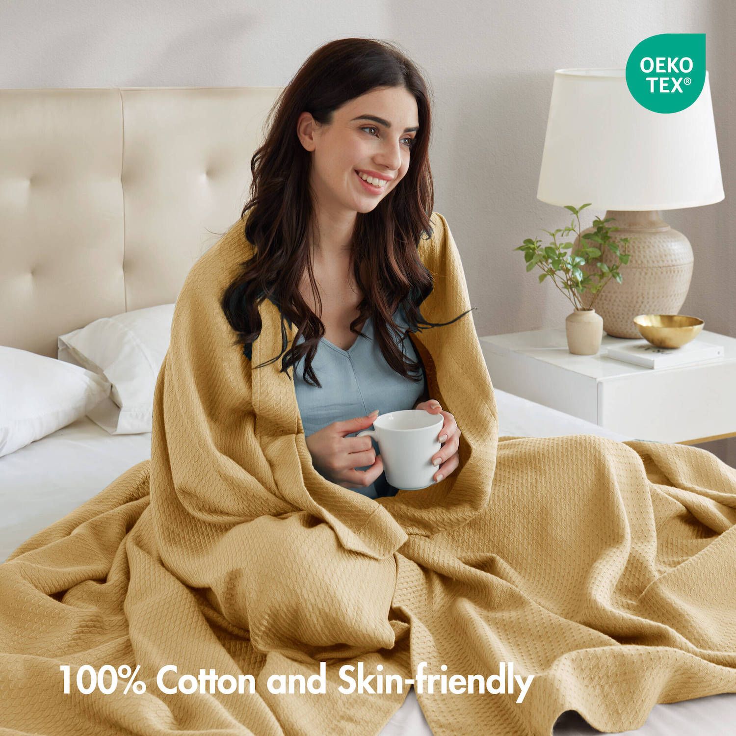 Madison Park Egyptian Cotton Blanket