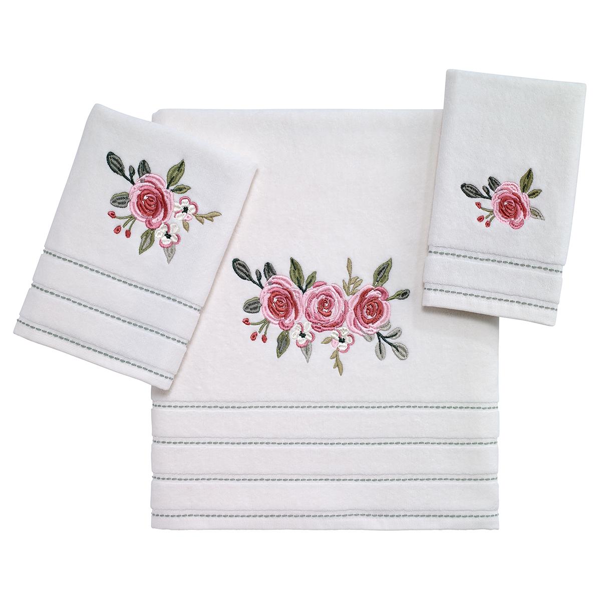 Avanti Linens - Hand Towel, Soft & Absorbent Cotton Towel (Spring Garden Collection)