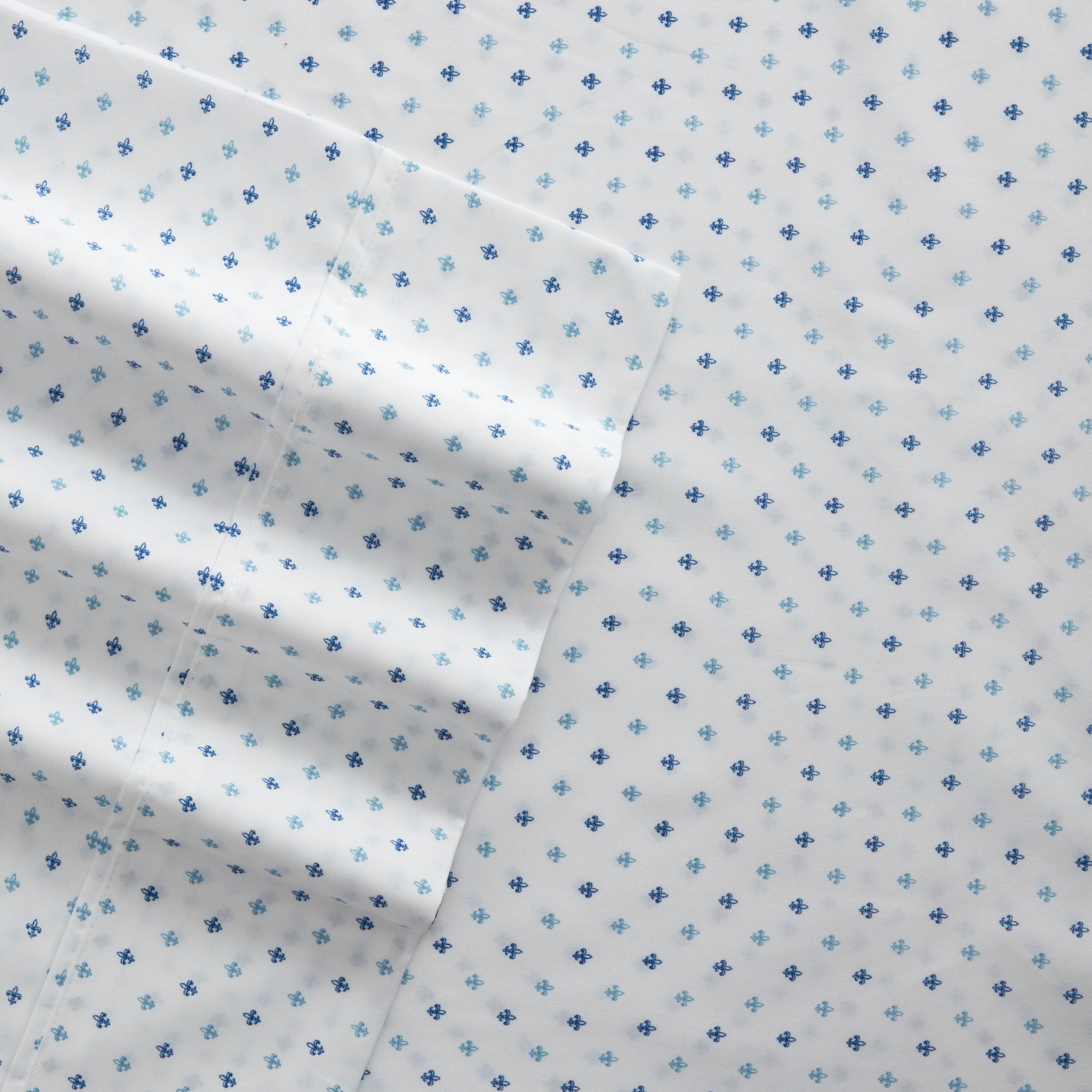 Ienjoy Home California King 20000-Thread Count Microfiber Navy 4-Piece Bed Sheets