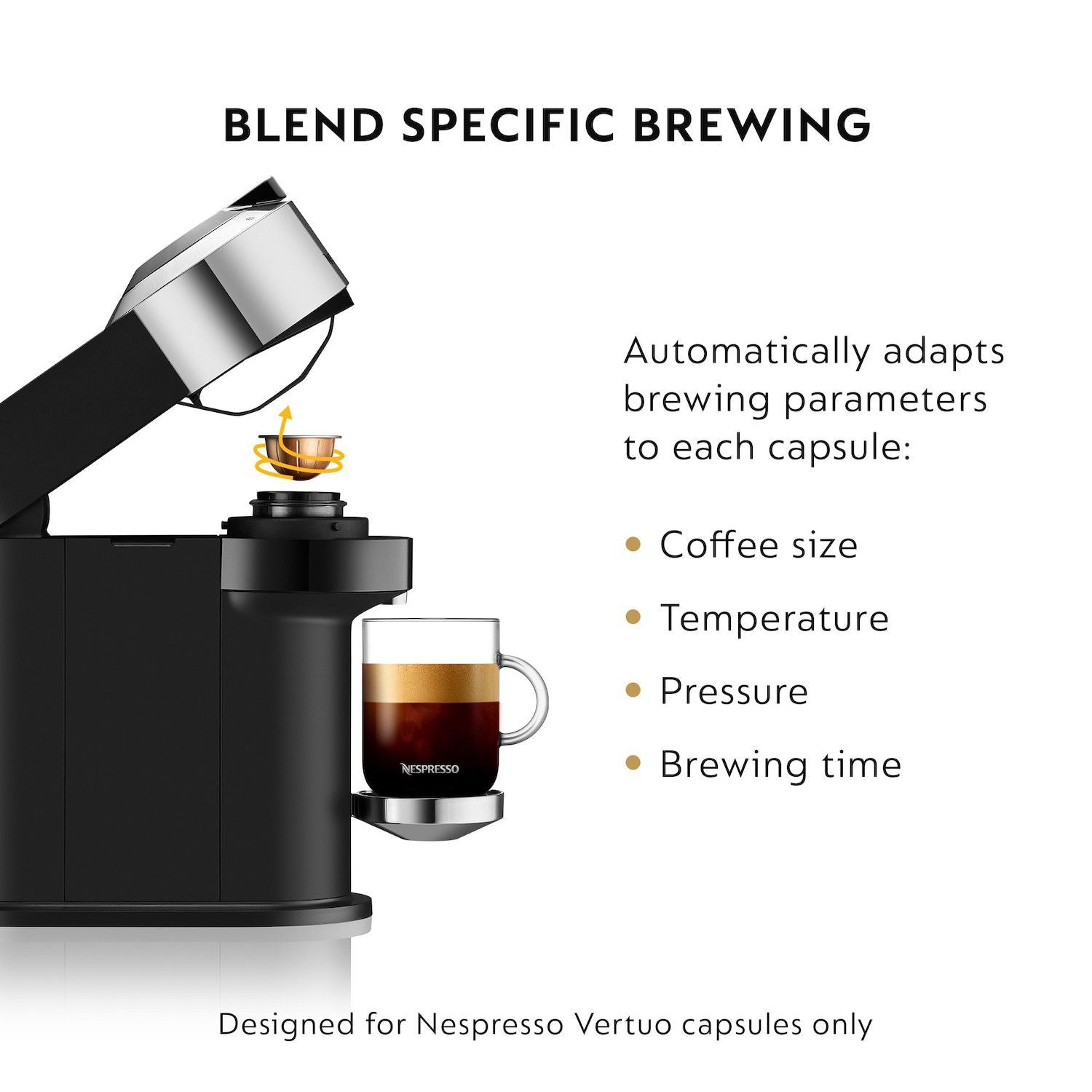 Nespresso Vertuo Next Deluxe Coffee & Espresso Maker by DeLonghi