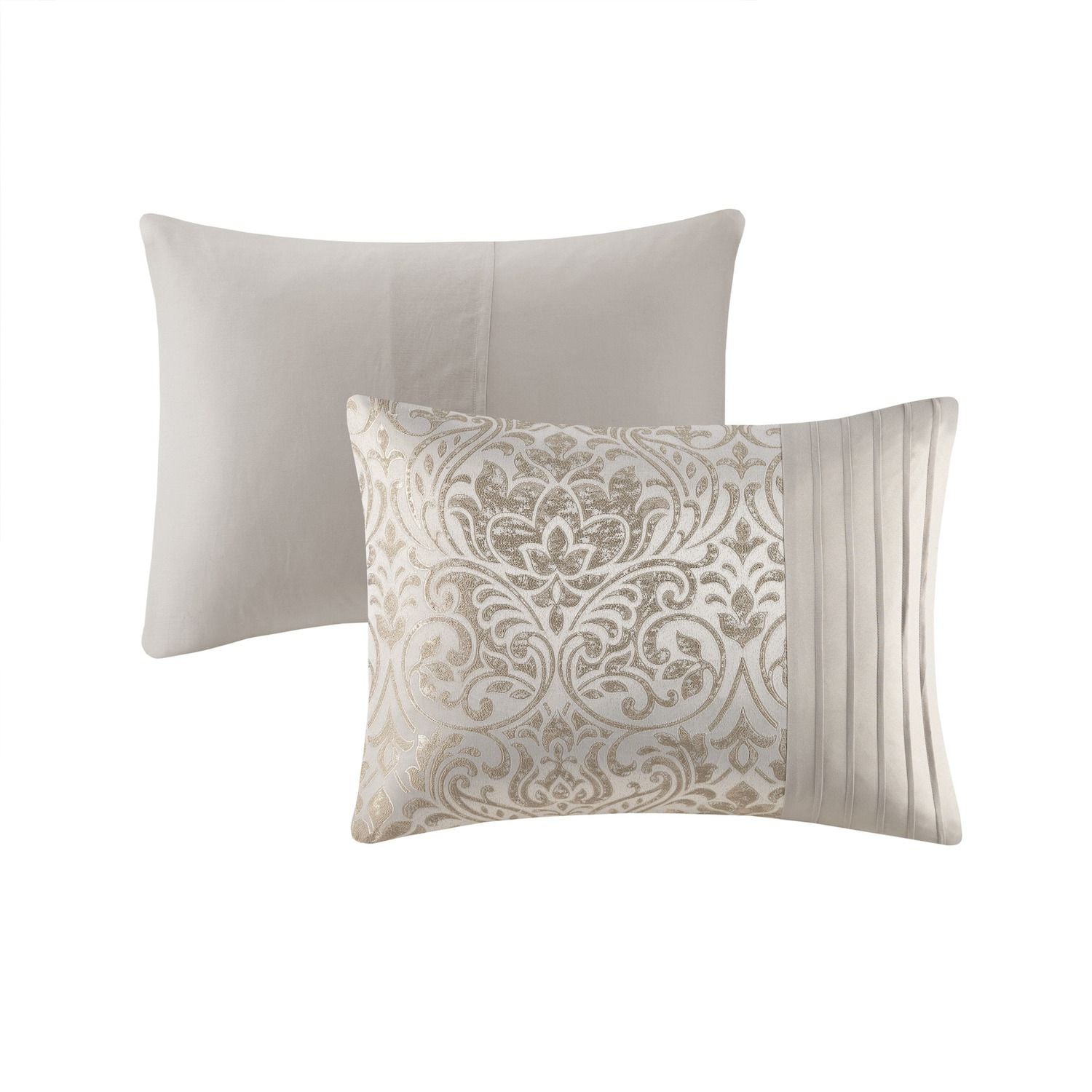 Madison Park Maisie 12-piece Jacquard Complete Comforter Set with Sheet Set