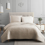 Riverbrook Home Moonstone 3-Piece Quilt Set and Shams