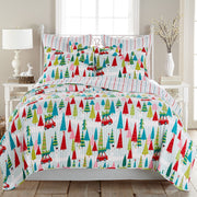 Levtex Home Merry & Bright Holly Jolly Sham