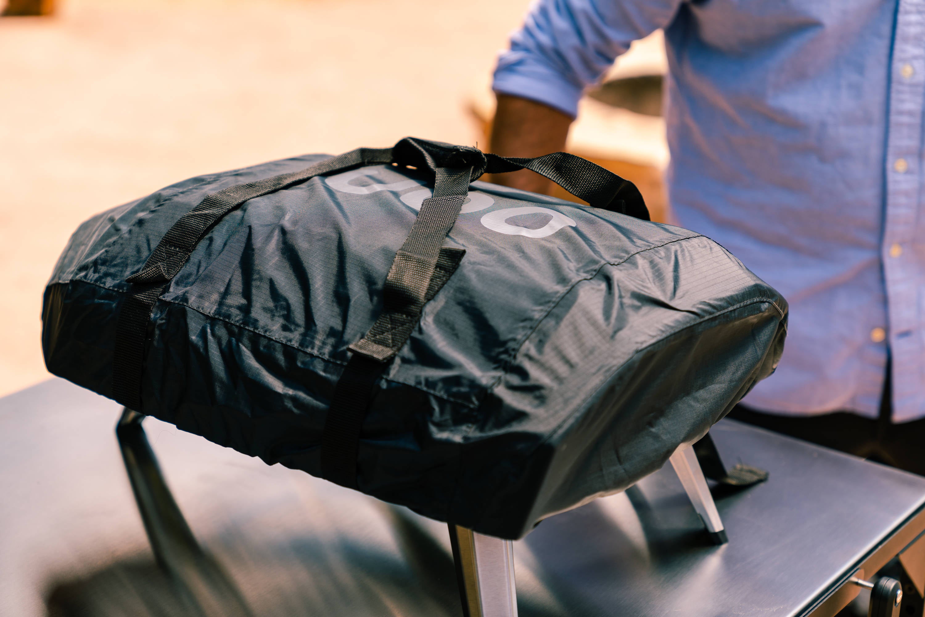 Ooni Koda 12 24-in W x 15-in H Black Portable Outdoor Pizza Oven Cover