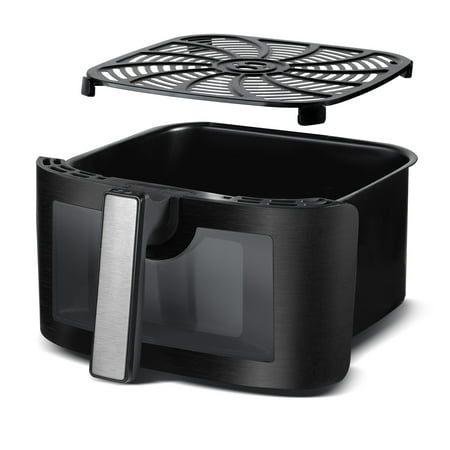 Gourmia 8 Qt Digital Window Air Fryer with 12 One-Touch Presets, GAF824, New