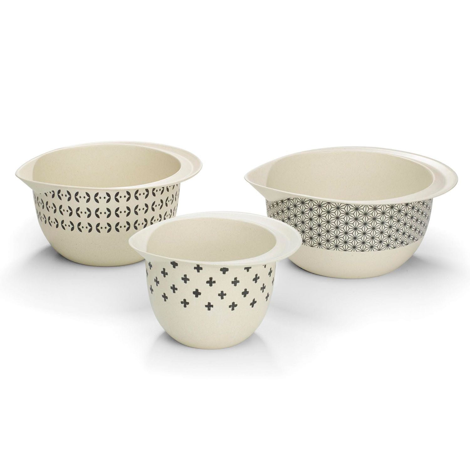 Cuisinart  3-Piece Bamboo Fiber Mixing Bowl Set