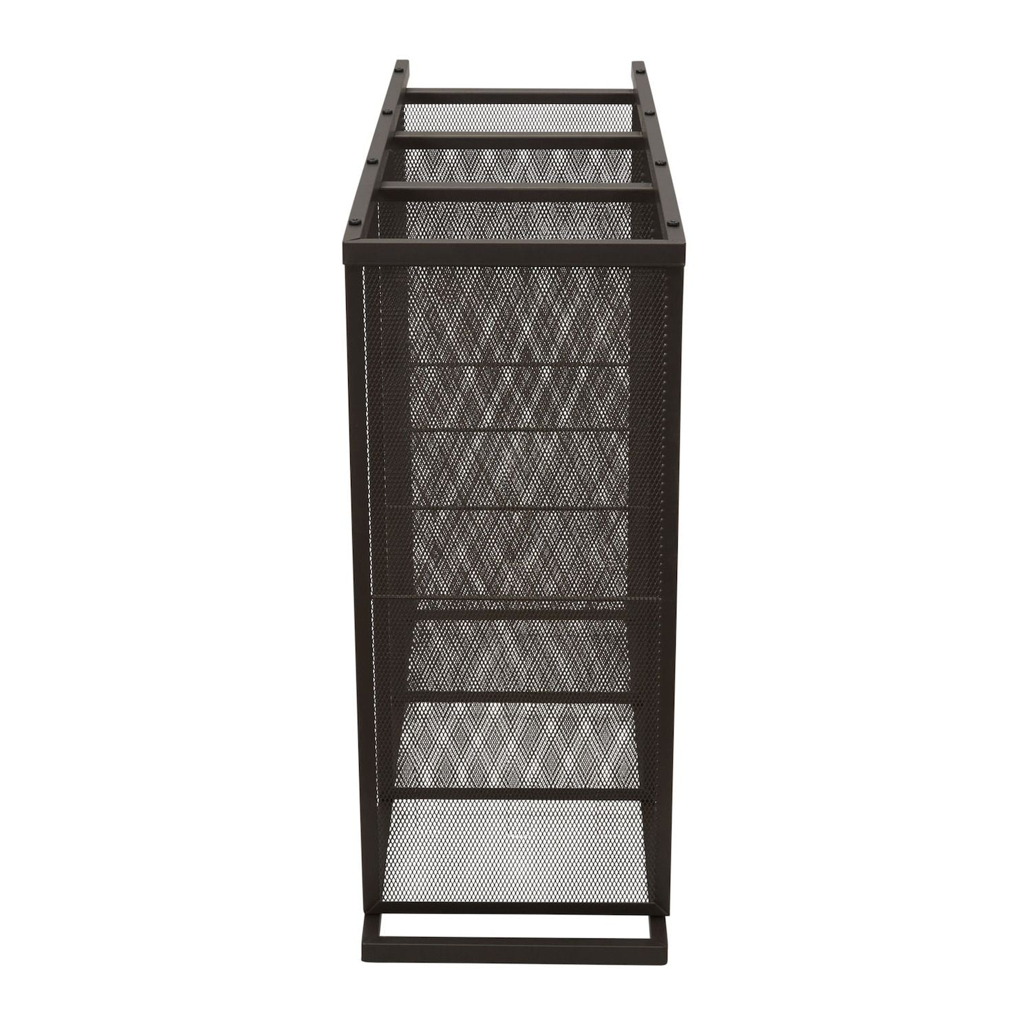 Household Essentials 4-Tier Metal Shoe Rack