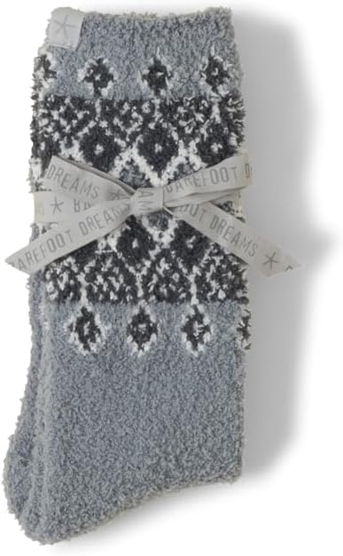 Barefoot Dreams CozyChic Fair Isle Socks