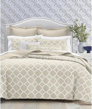 Charter Club Damask Designs Geometric Dove 3-Pc. Comforter Set, King