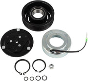 cciyu Air Conditioning Compressor Clutch 2009-2014 for Mitsubishi Lancer 2.0L 2009-2014 for Mitsubishi Lancer 2.4L Replaces AC Compressor for Car 6 Grooves - Open Box