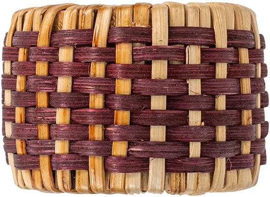 Juliska Woven Napkin Ring - Cranberry