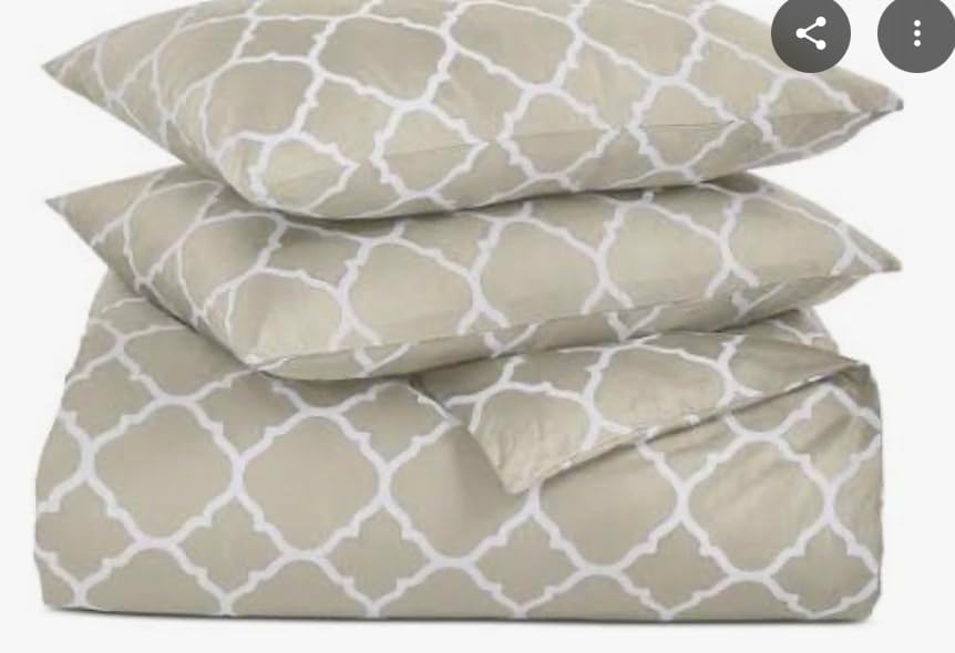 Charter Club Damask Designs Geometric Dove 3-Pc. Comforter Set, King