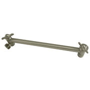 Kingston Brass K153A8 10-Inch Adjustable High-Low Shower Arm in Brushed Nickel