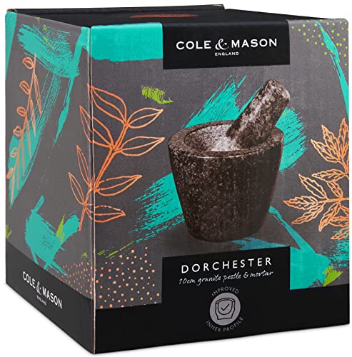 Cole & Mason Dorchester Granite Mortar & Pestle - Granite