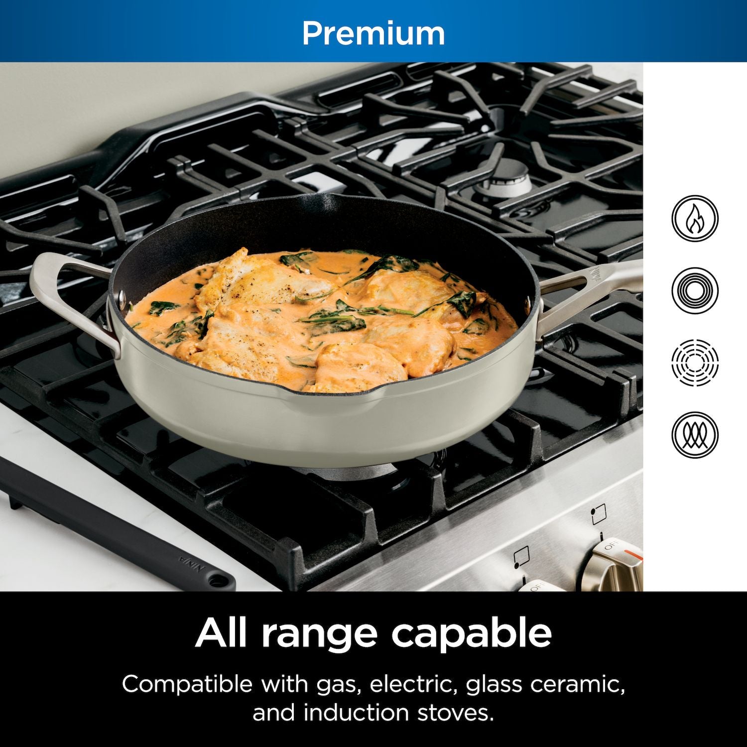 Ninja Foodi NeverStick PossiblePan 4-qt. Pan