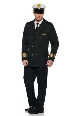 Underwraps Costumes Pan Am Deluxe Pilot Men's Costume, XX-Large