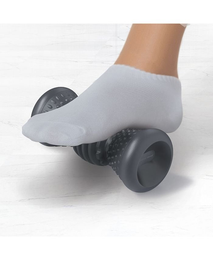 Sharper Image Recovery Foot Roller Compact Massager - Black