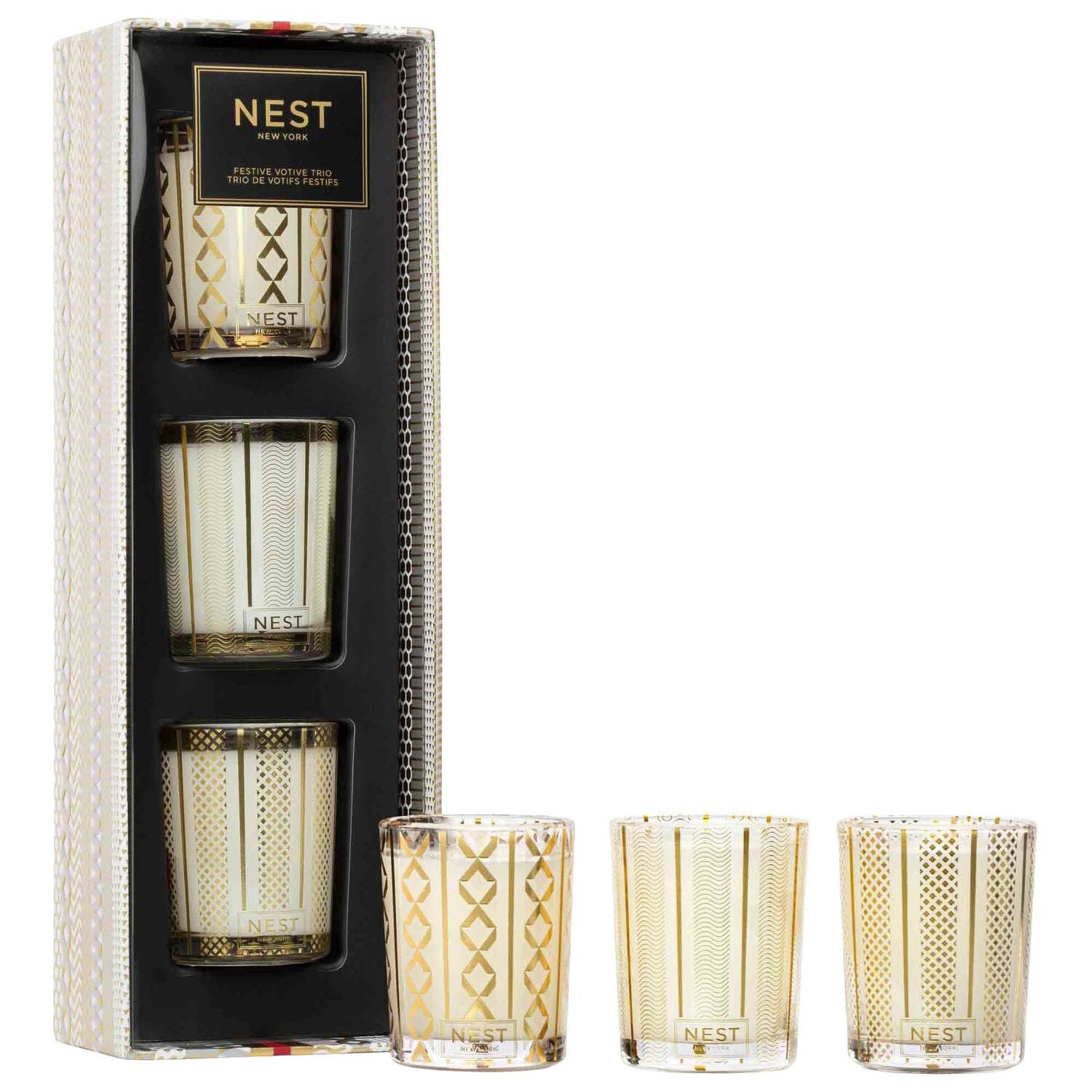 NEST New York Mini Festive Candle Set