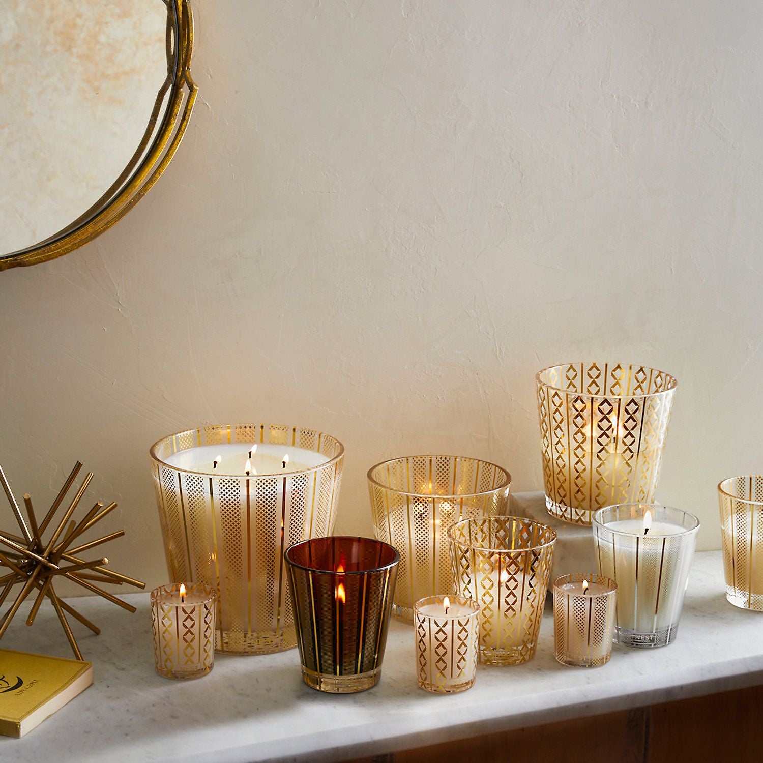 NEST New York Mini Festive Candle Set