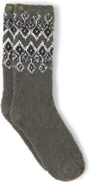 Barefoot Dreams CozyChic Fair Isle Socks