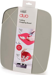 Joseph Joseph Cooking Cutting Board, Gray, 12.3 x 10.2 x 1.0 inches (32.3 x 26 x 2.6 cm) - Open Box