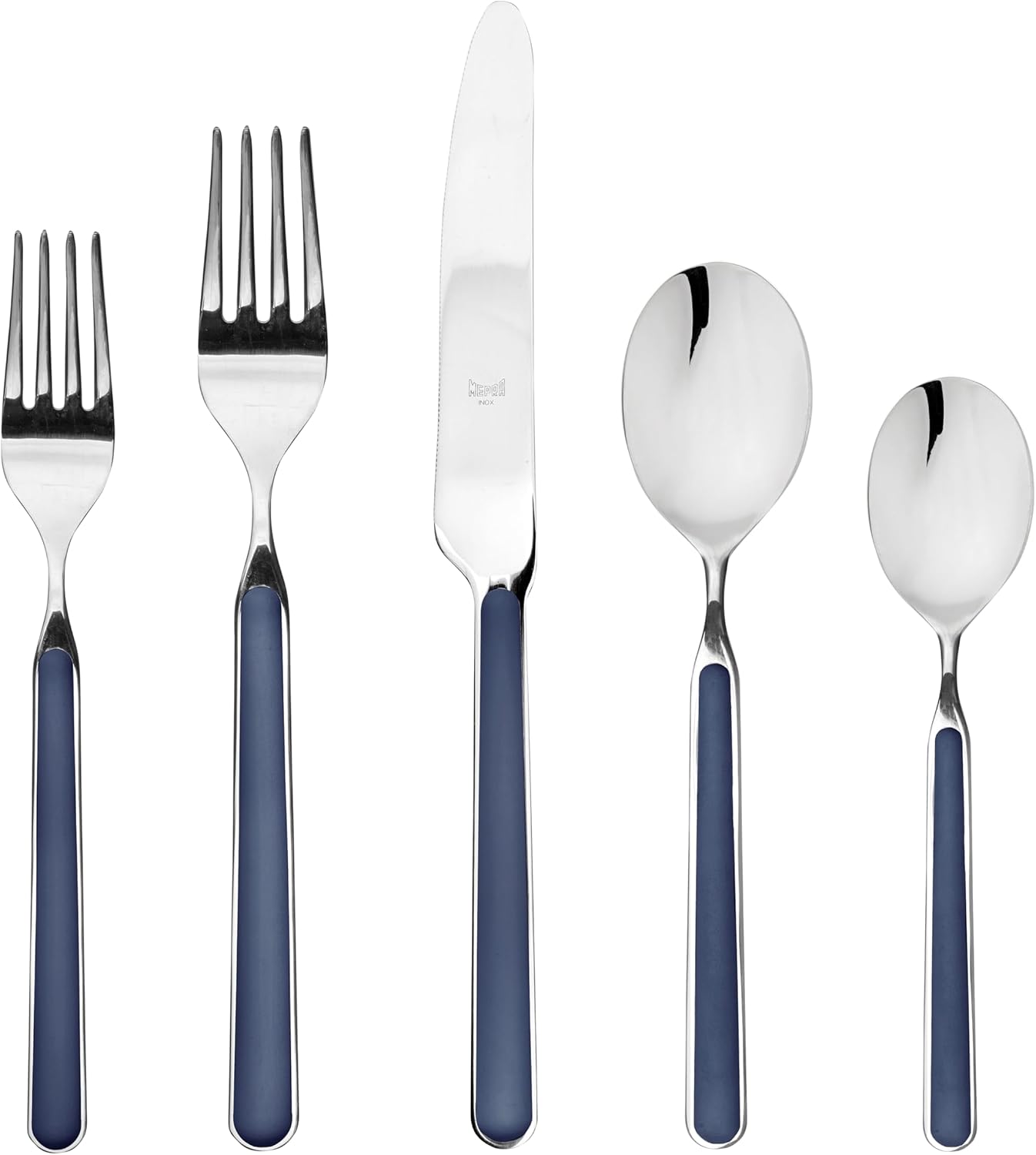 MEPRA Place PCS Cobalt Fantasia 5-Piece Flatware Set (10C622005)