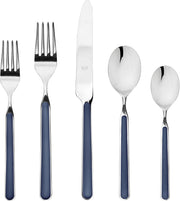 MEPRA Place PCS Cobalt Fantasia 5-Piece Flatware Set (10C622005)