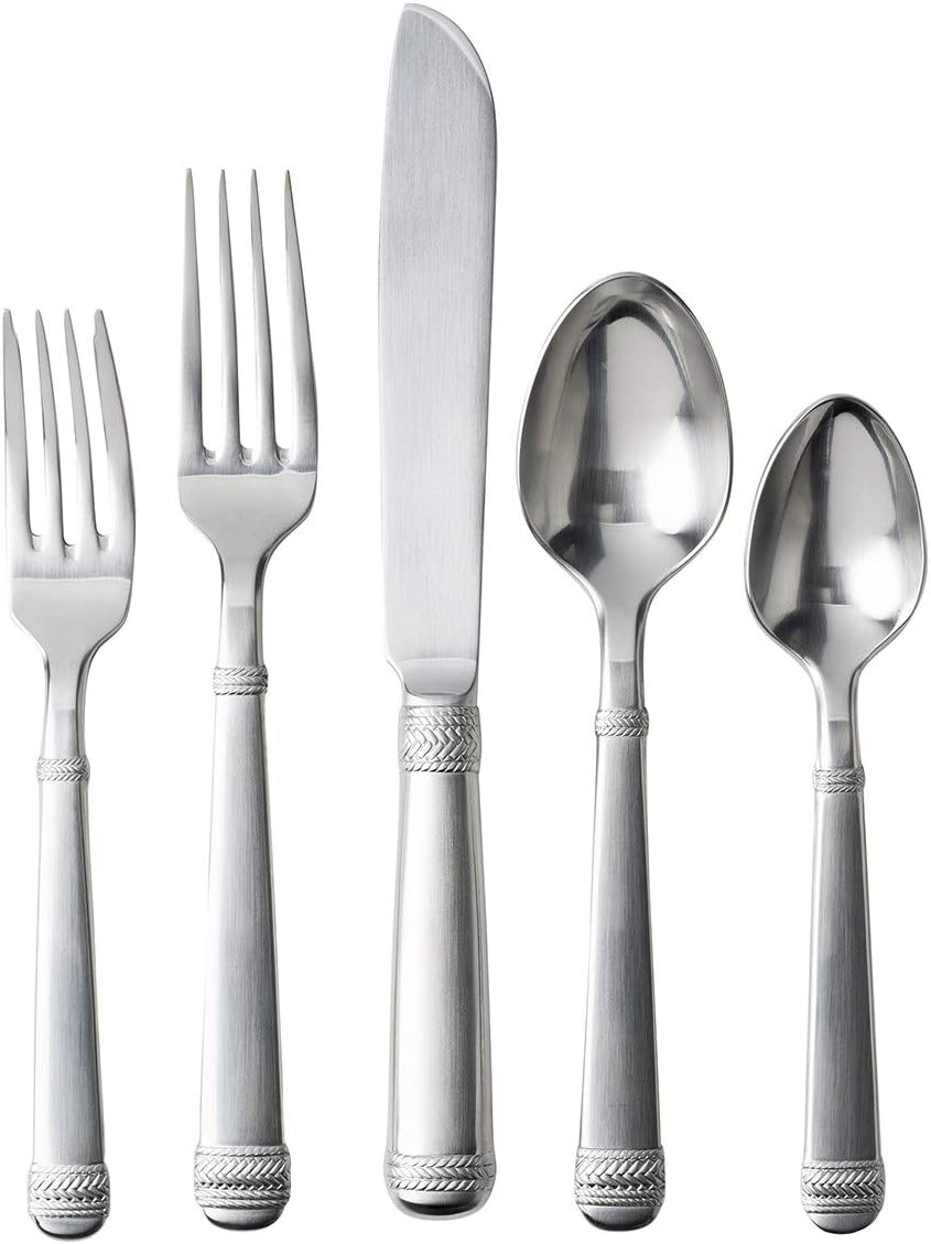 Juliska Le Panier Bright Satin Silverware (5pc Place Setting)