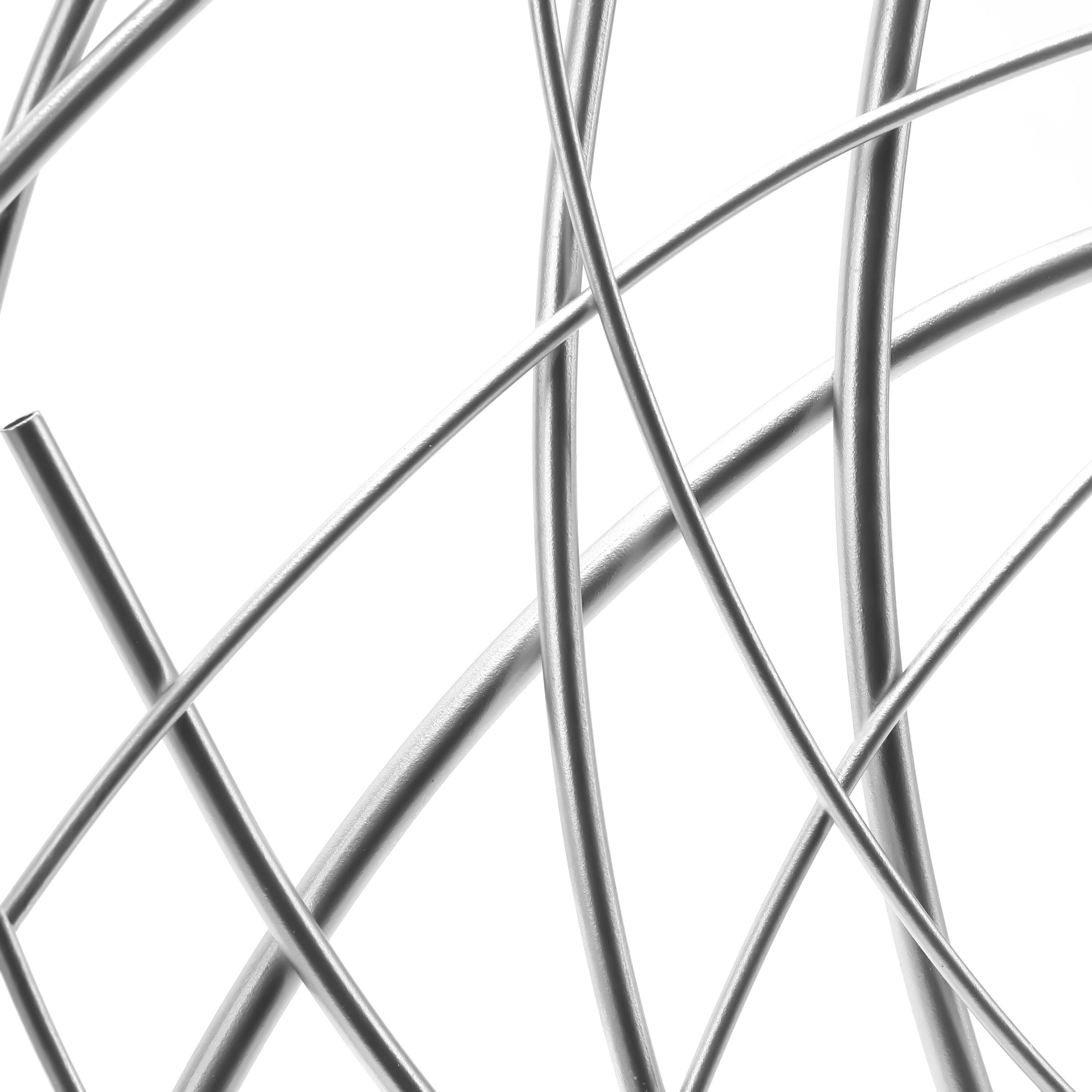 LuxenHome 25.25-in W x 25.25-in H Metal Abstract Wall Accent