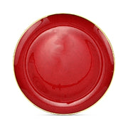 Vietri Metallic Glass Platter