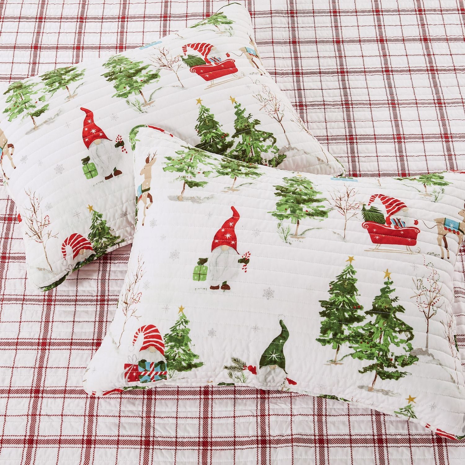 Levtex Home Gnome Forest Quilt Set King