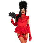 Leg Avenue Women's Beetle Babe Halloween Costume, Red, Small