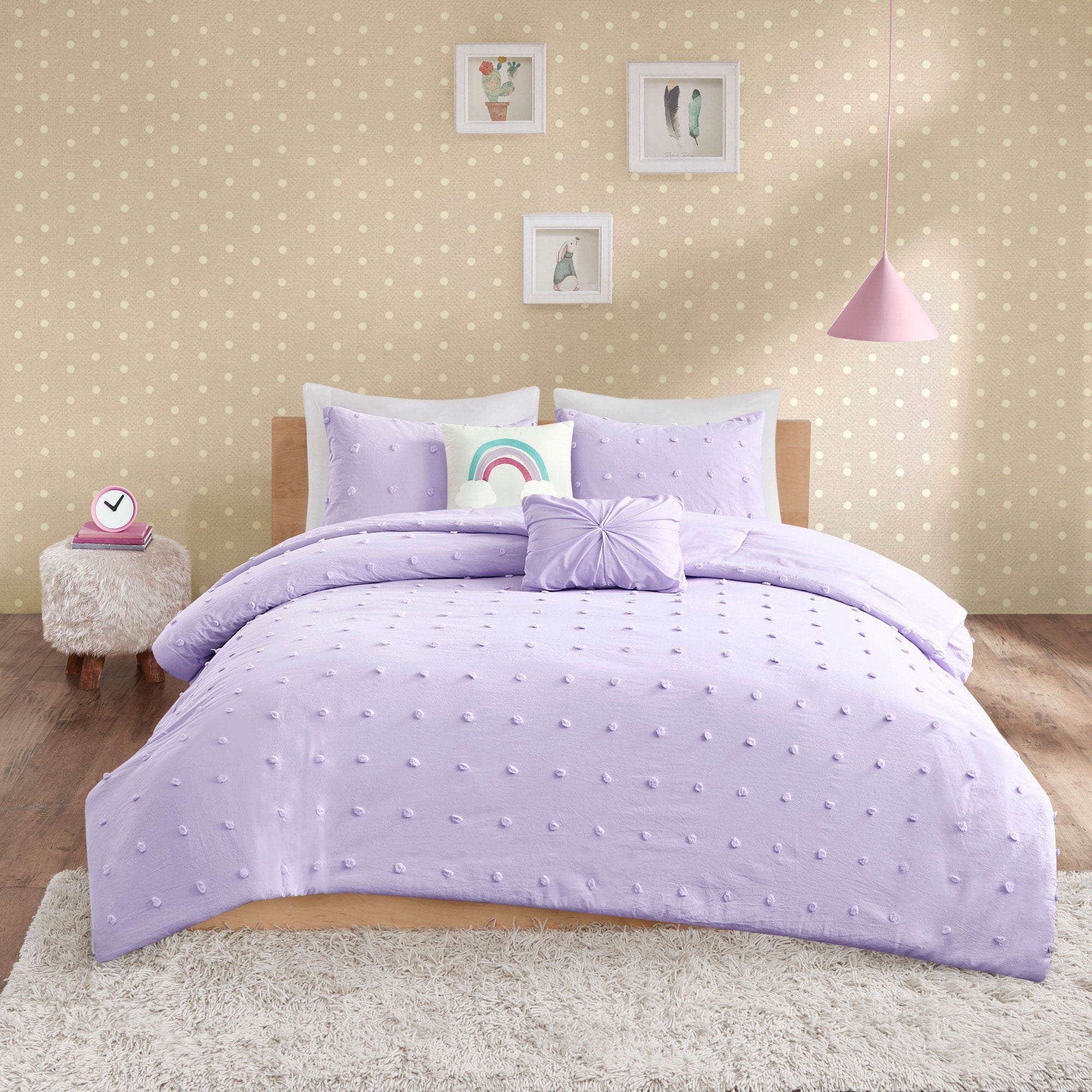 Urban Habitat Kids 5-Piece Lavender Full/Queen Comforter Set