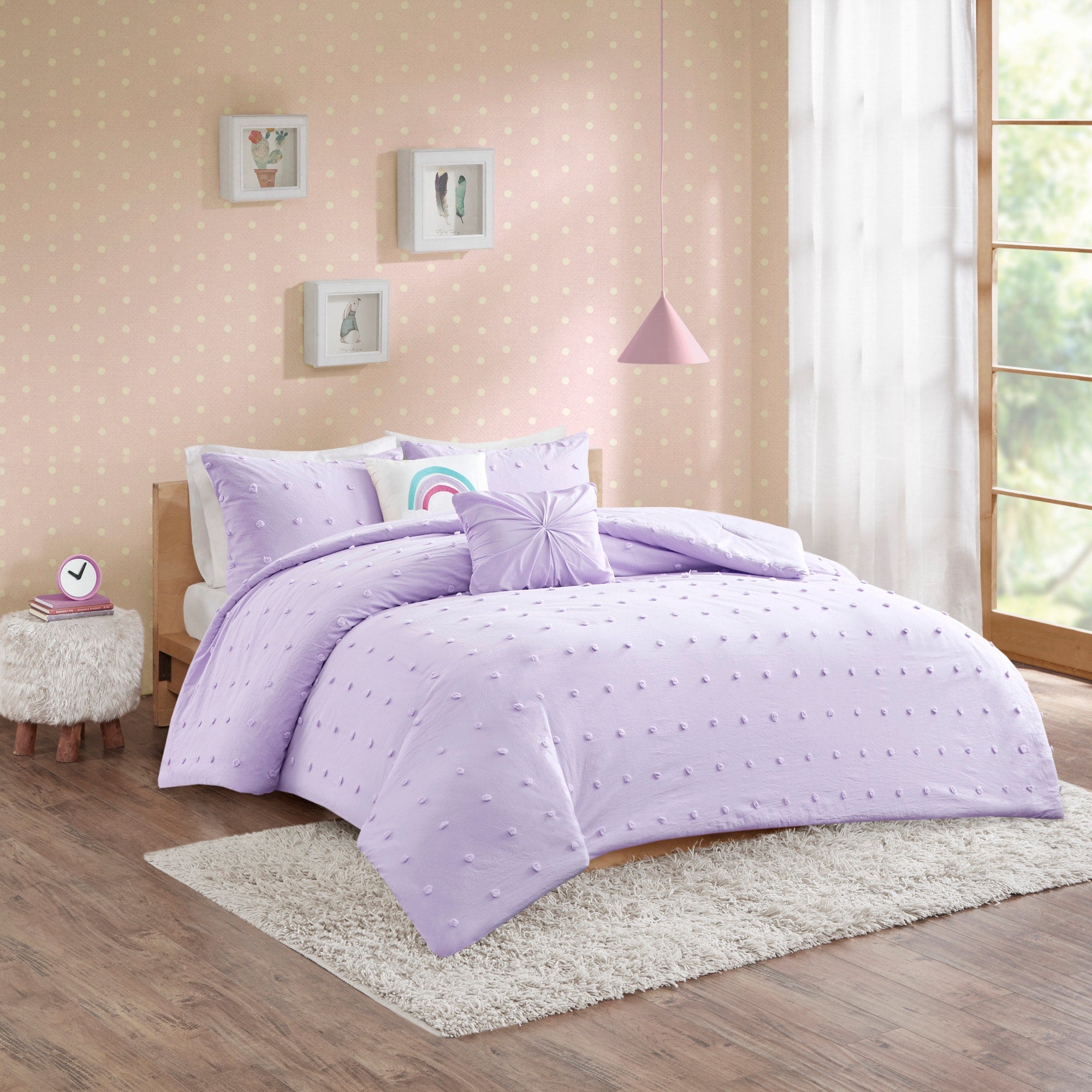 Urban Habitat Kids 5-Piece Lavender Full/Queen Comforter Set