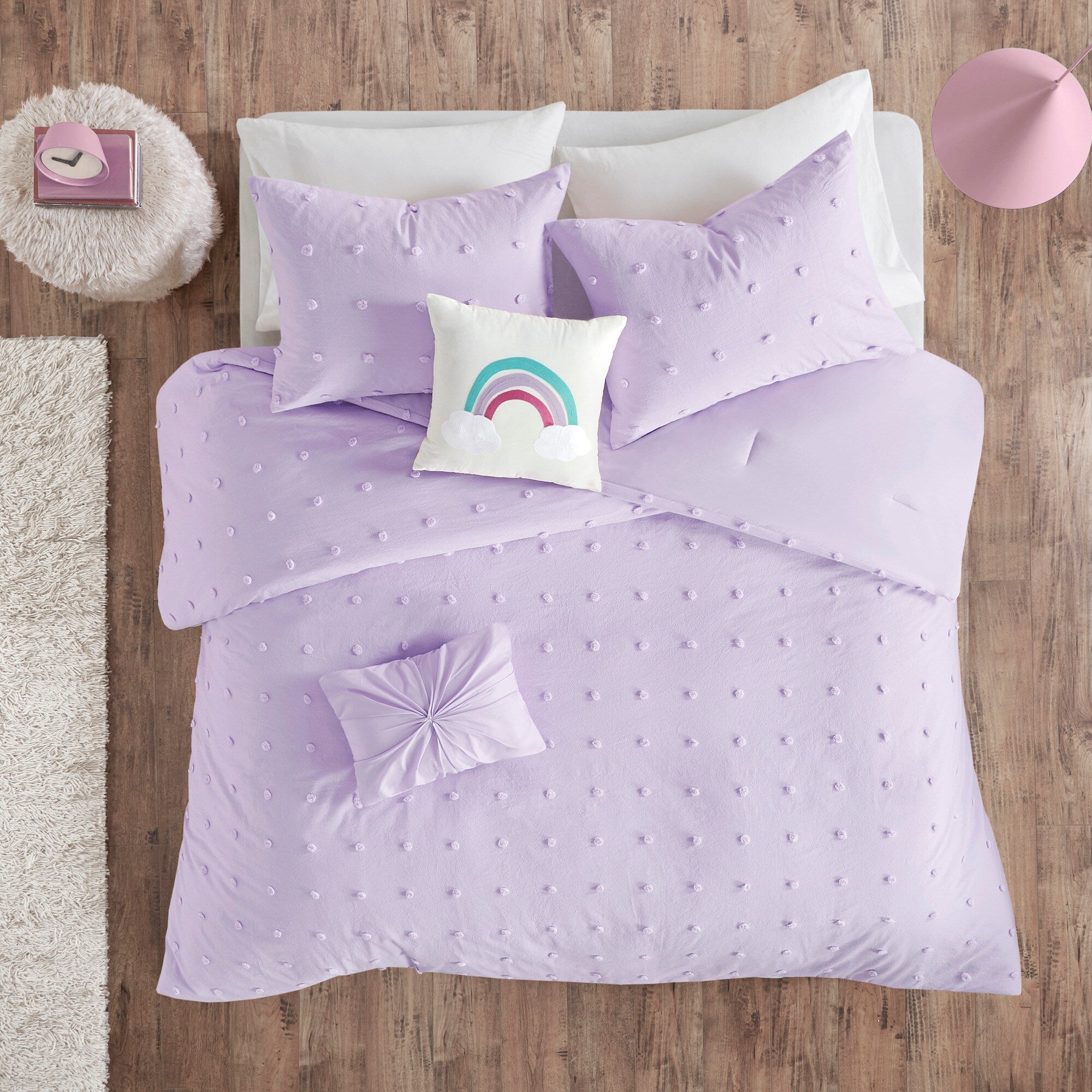 Urban Habitat Kids 5-Piece Lavender Full/Queen Comforter Set