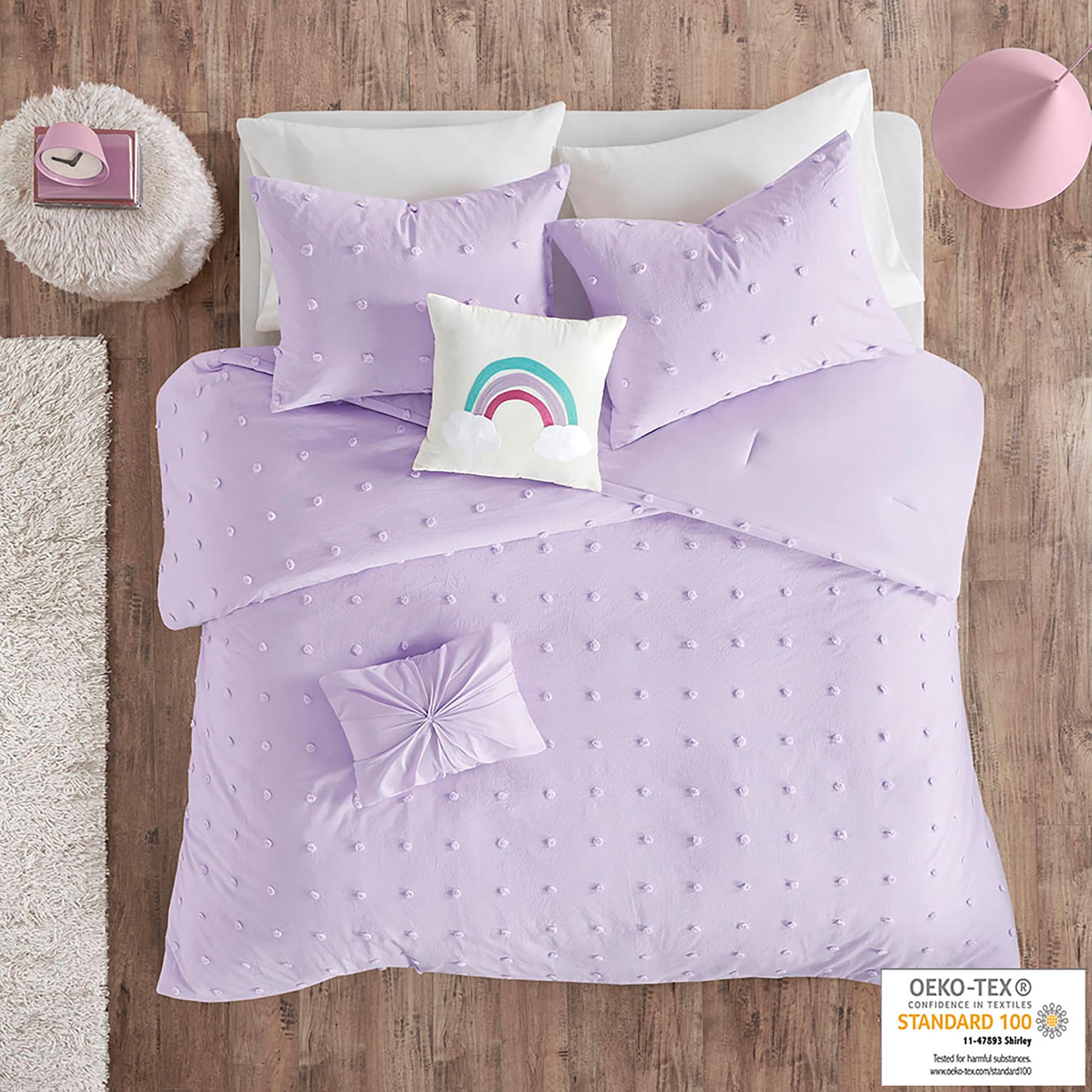 Urban Habitat Kids 5-Piece Lavender Full/Queen Comforter Set