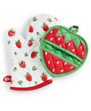 The Cellar Farm Fresh Oven Mitt & Pot Holder Set, Created for Macy's