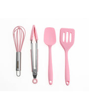 Art & Cook 4 Piece Mini Utensils Set - Pink