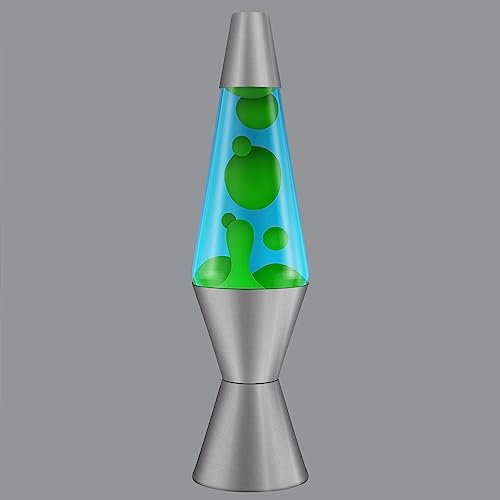 Lava Original Lamp - 14.5" Deep Ocean - Green Wax and Blue Liquid - Home Décor Motion Light - 2634 - Open Box