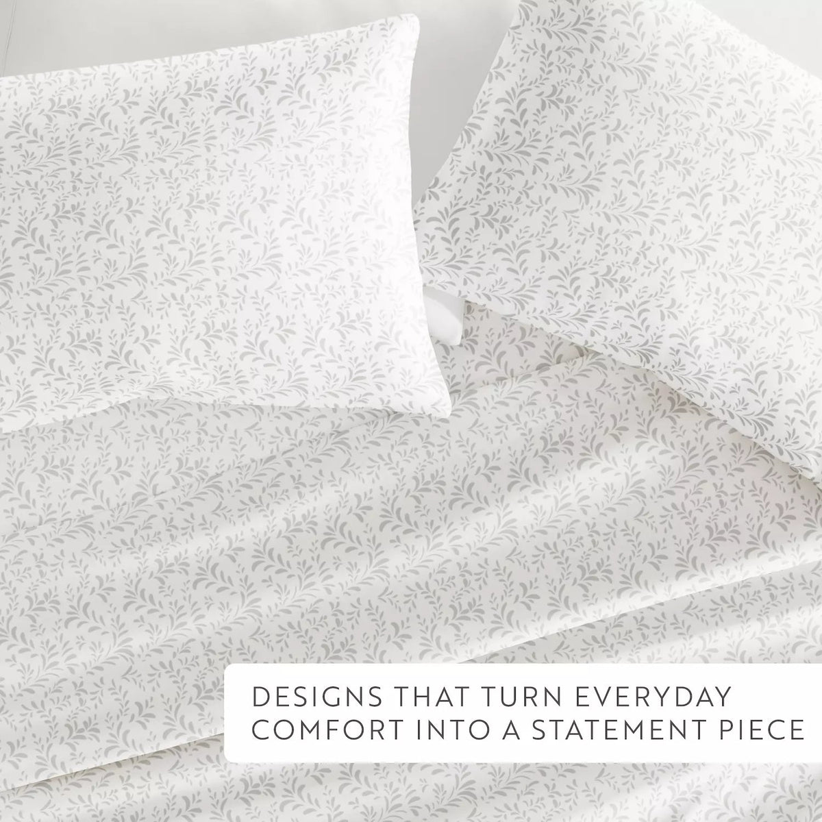 Home Collection Floral Printed Sheet Set -  Qeen