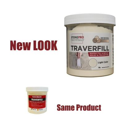 StonePro – Traverfill Light (1 Lb.) (For Repairing Holes in Travertine) - Open Box