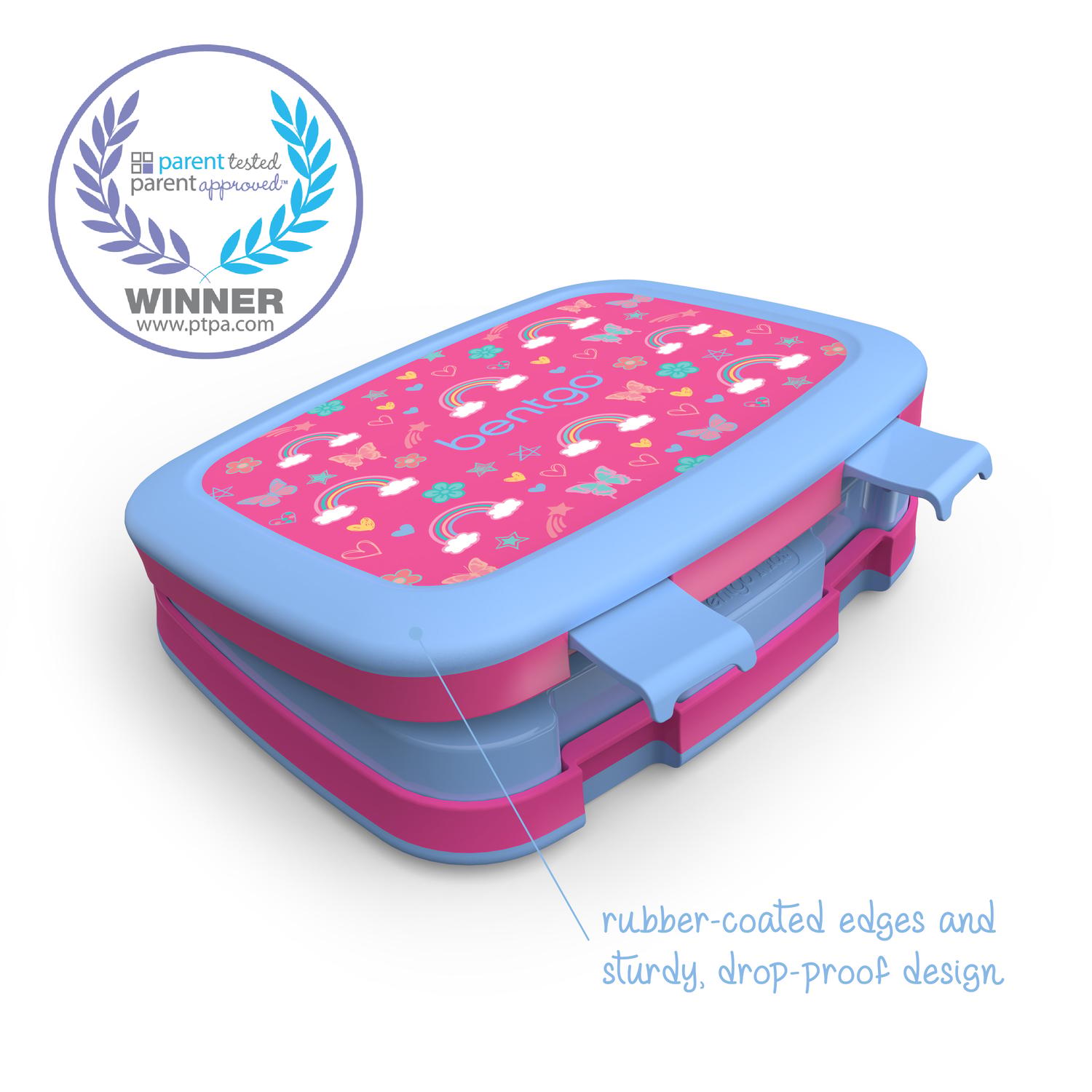 Bentgo Kids Prints Multicolored Clip It Lunch Cube 1 pk