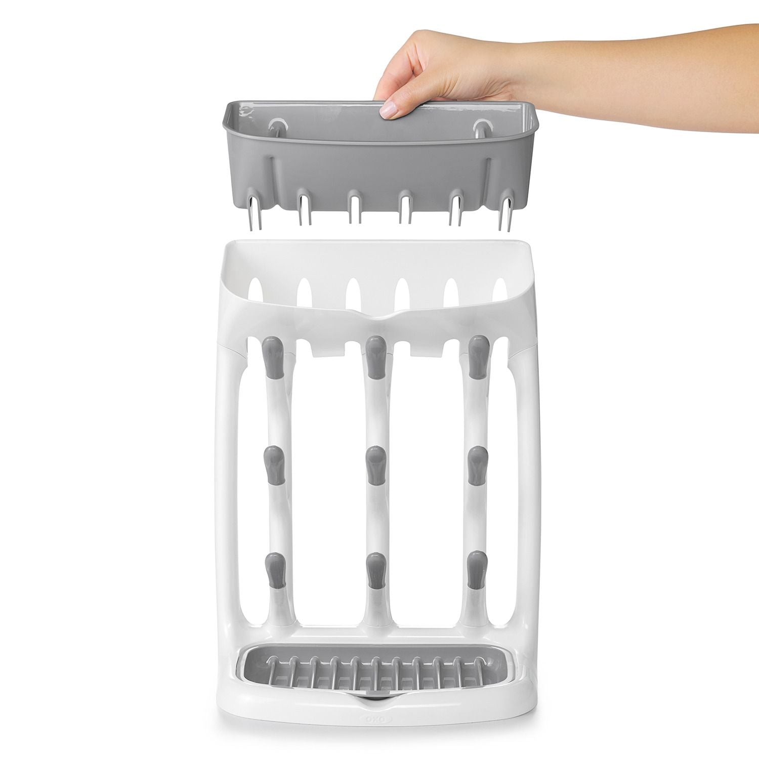 OXO Tot Space Saving Baby Bottle Drying Rack