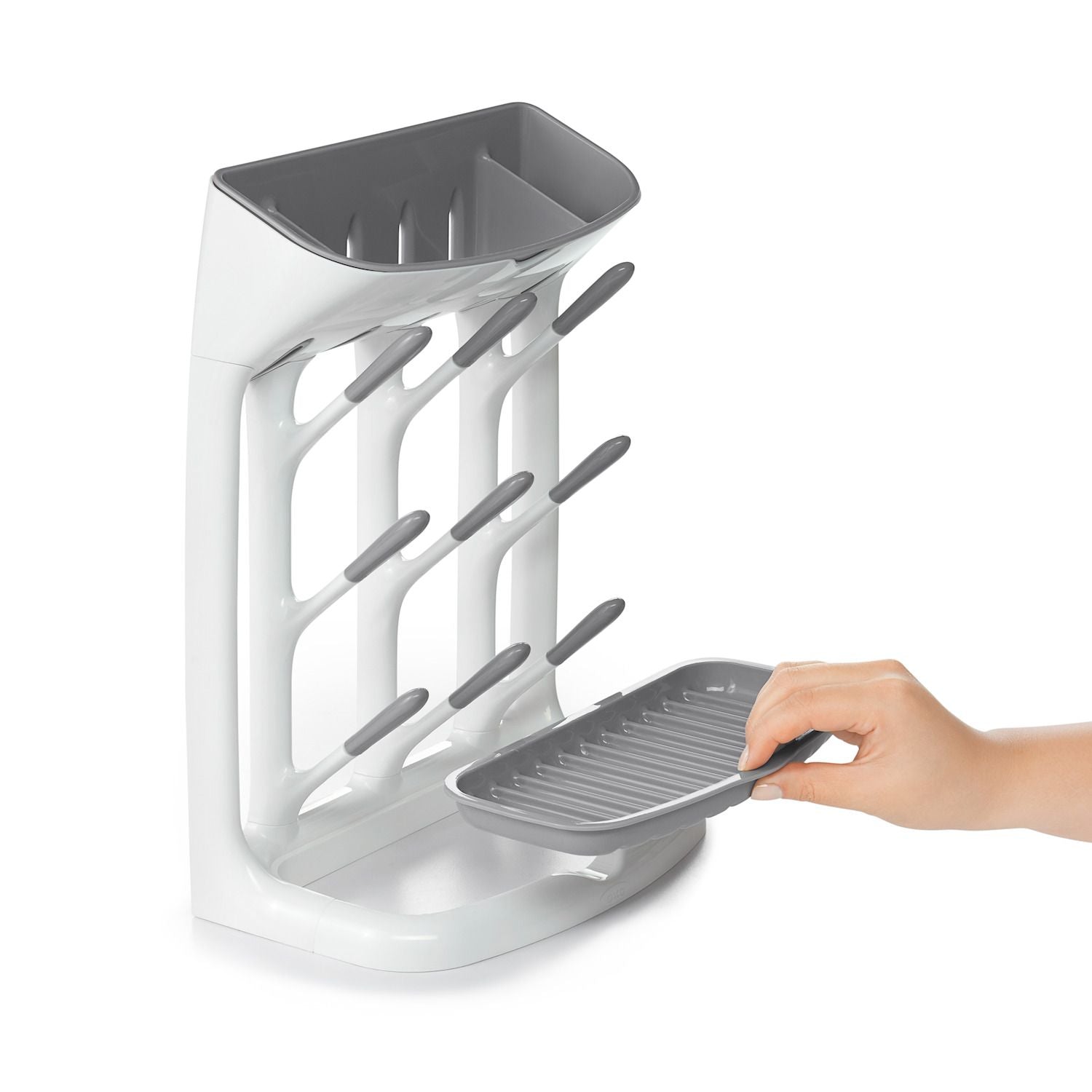 OXO Tot Space Saving Baby Bottle Drying Rack