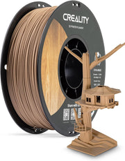 Creality Wood Filament PLA, 3D Printer Filament 1.75 mm, Smooth Silk Texture, Toughness, 1kg(2.2lbs)/Spool Printing Filament, for All Printers (Wood)