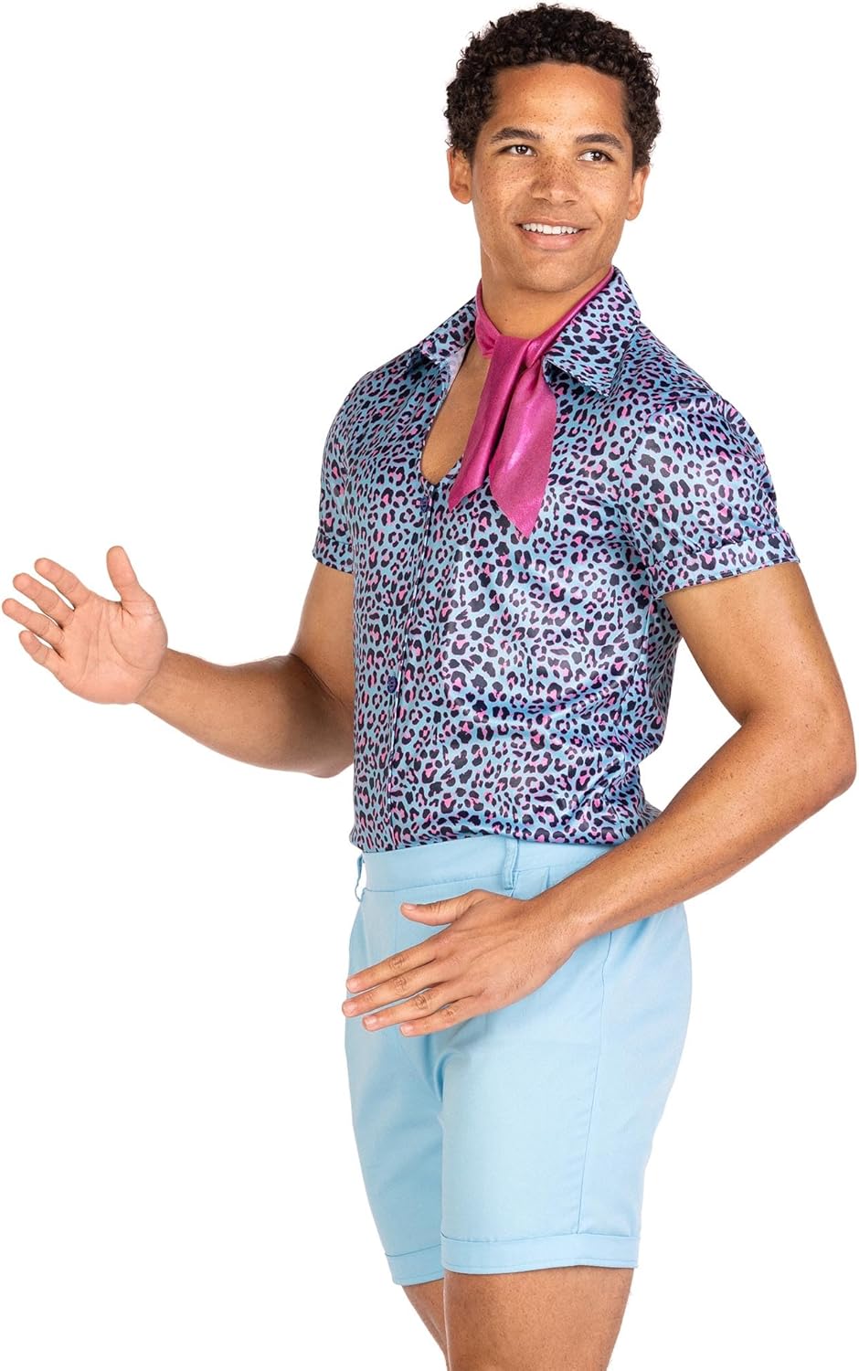 Leg Avenue Men’s 3 PC Mr. Malibu Halloween Costume with Scarf