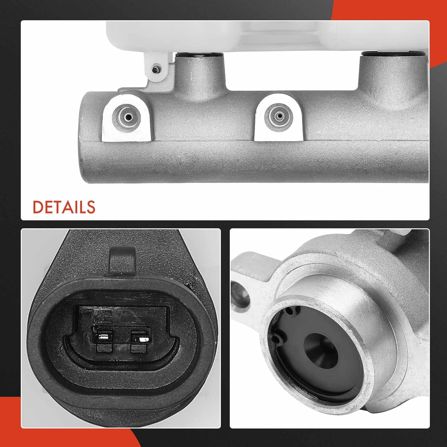 A-Premium Brake Master Cylinder with Reservoir and Sensor Compatible with Chevrolet Silverado 2500 HD 3500 HD, Suburban 2500, Express 2500 3500 & GMC Sierra 2500 HD 3500 HD 3500 Classic, Yukon XL 2500 - Open Box