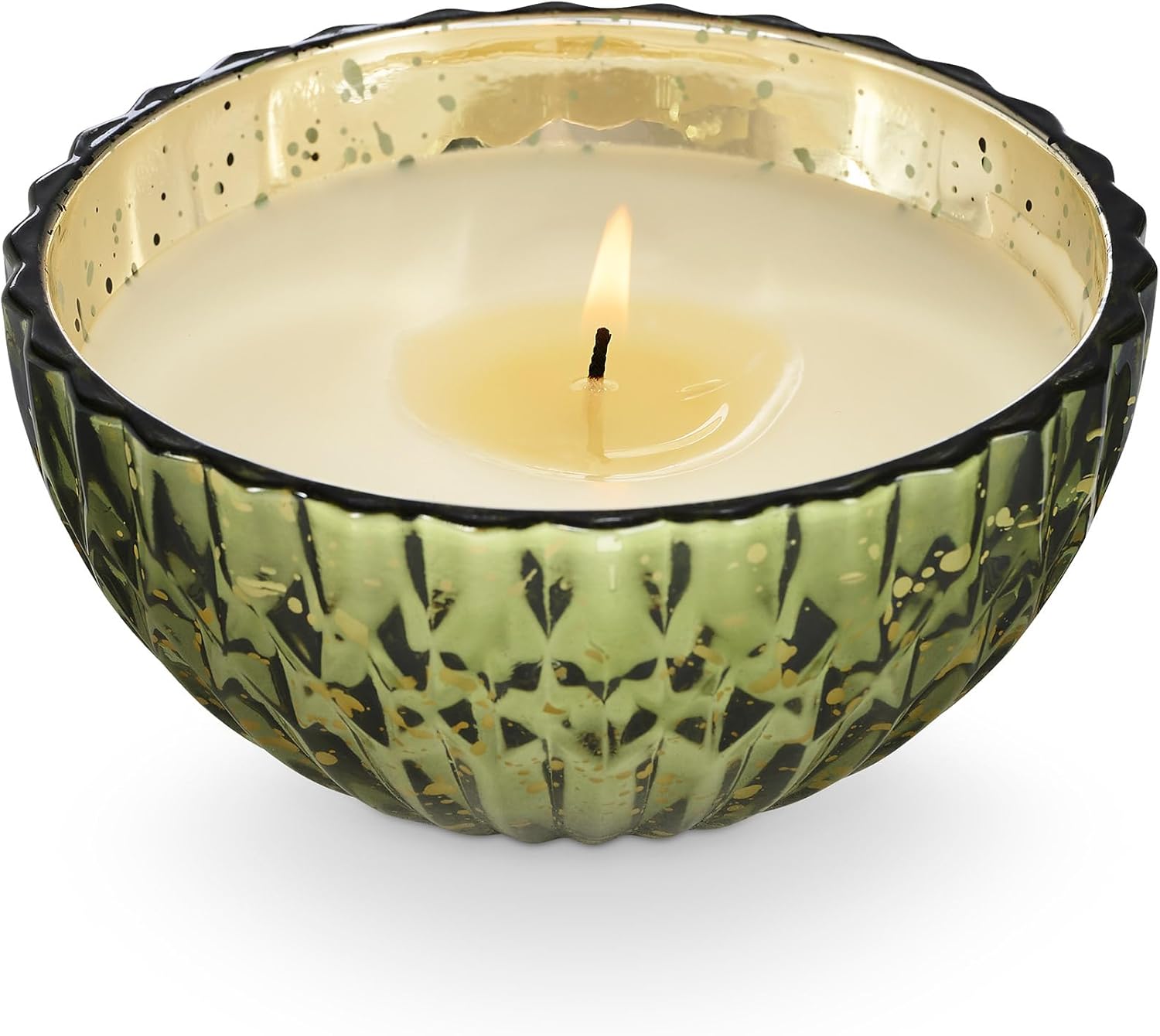 Illume Mercury Ornament Green Candle, Balsam & Cedar